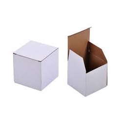 Białe pudełko z OKIENKIEM na kubek DO SUBLIMACJI hurt pakiet 500 szt.